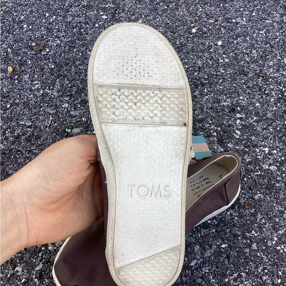 Tiny Alpargata Grey Canvas Toddler Shoe sz 1y - Picture 3 of 3